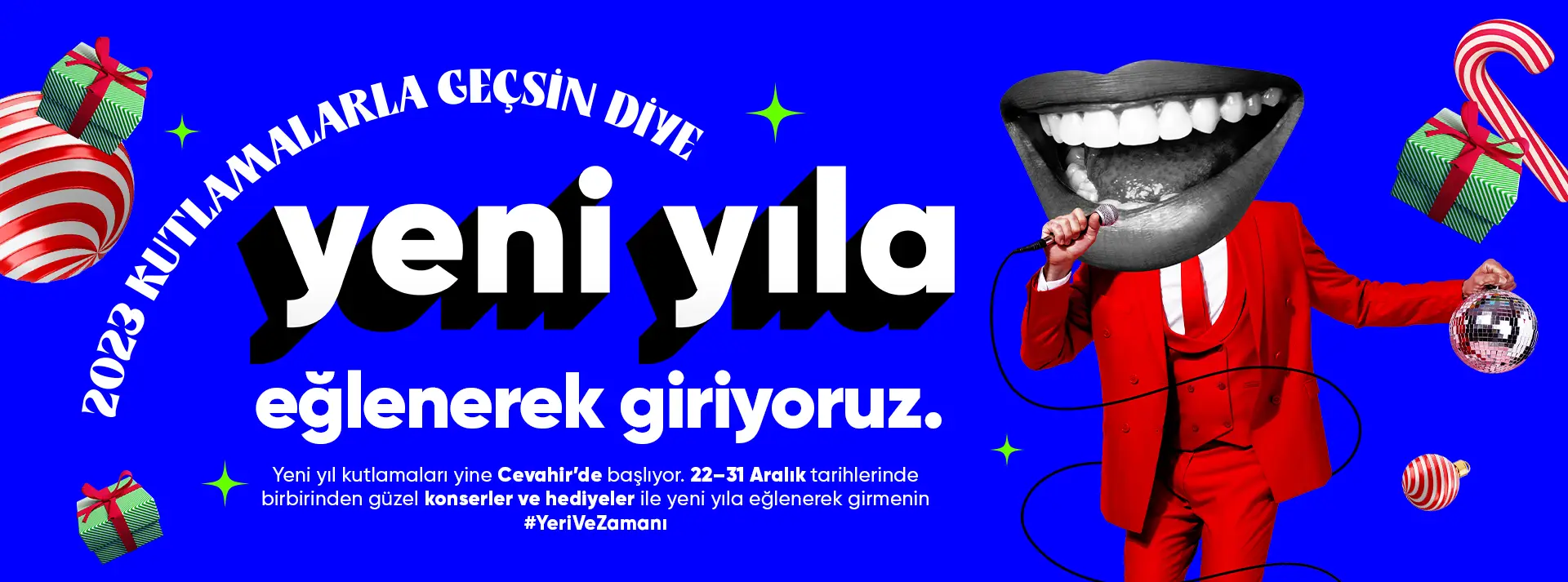 Yılbaşı Coşkusu İstanbul Cevahir’de Yaşanacak