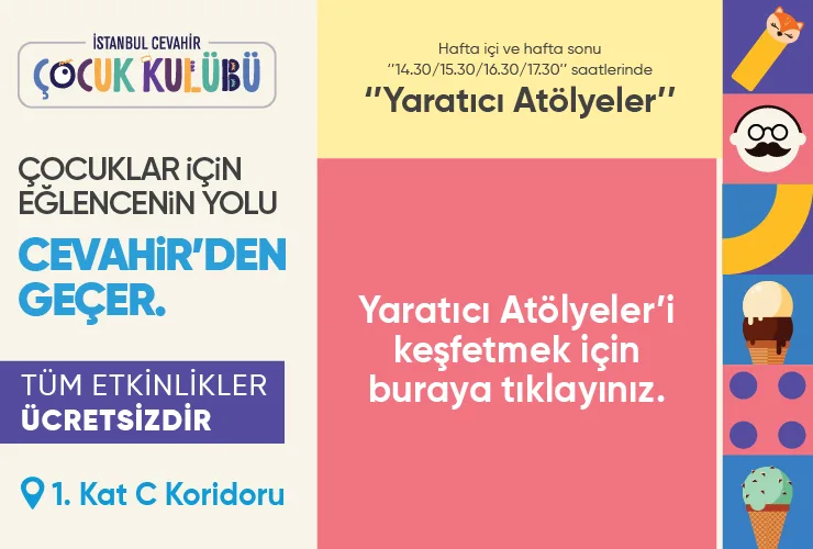 Çocuklar için eğlencenin yeri ve zamanı!