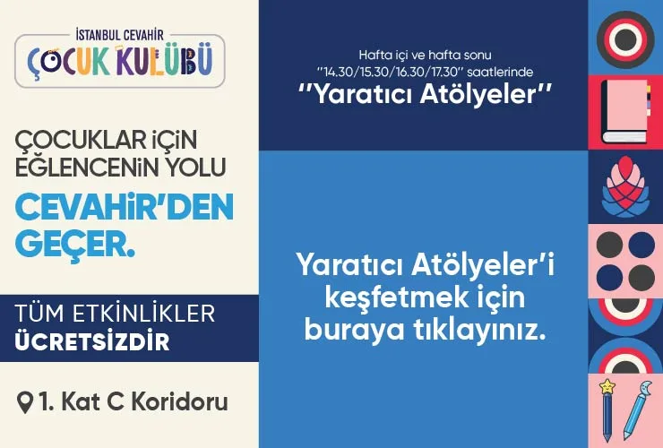 Çocuklar için Eğlence Cevahir’den Geçer!