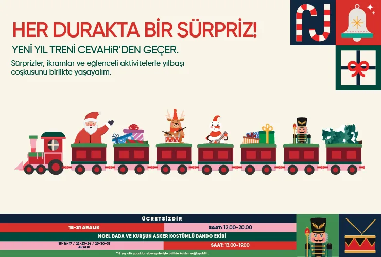 YILBAŞI COŞKUSU İSTANBUL CEVAHİR’DE!