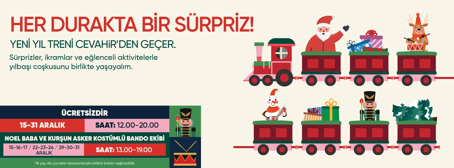 YILBAŞI COŞKUSU İSTANBUL CEVAHİR’DE!