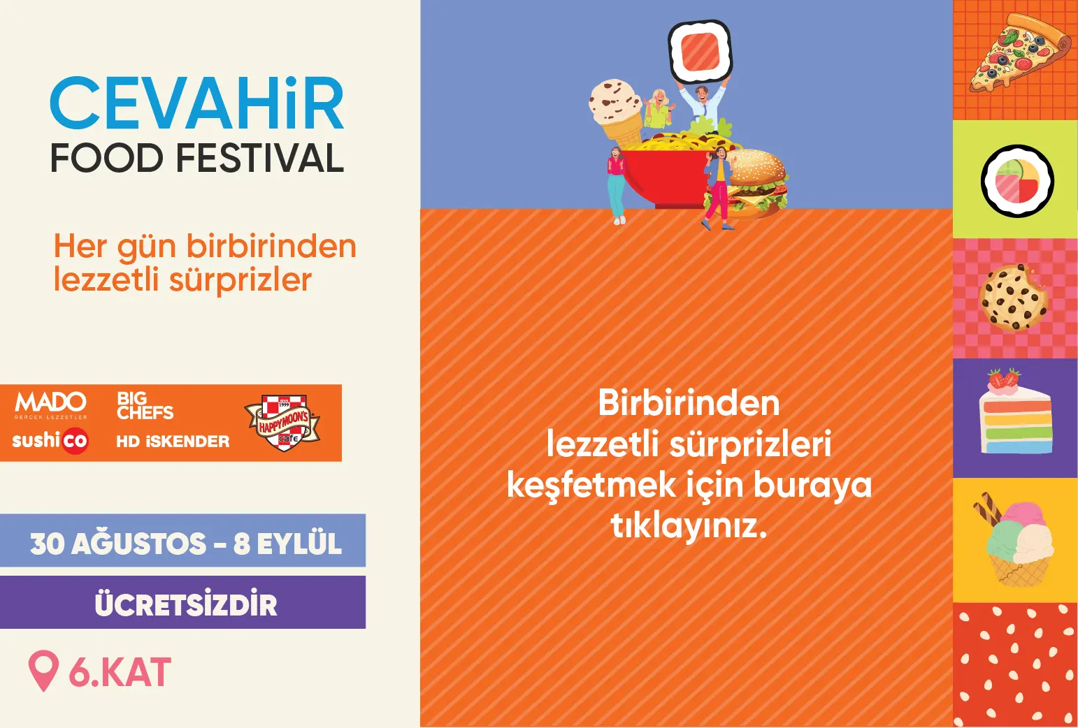 İstanbul Cevahir, 30 Ağustos – 8 Eylül tarihleri arasında benzersiz bir festivale ev sahipliği yapıyoruz!