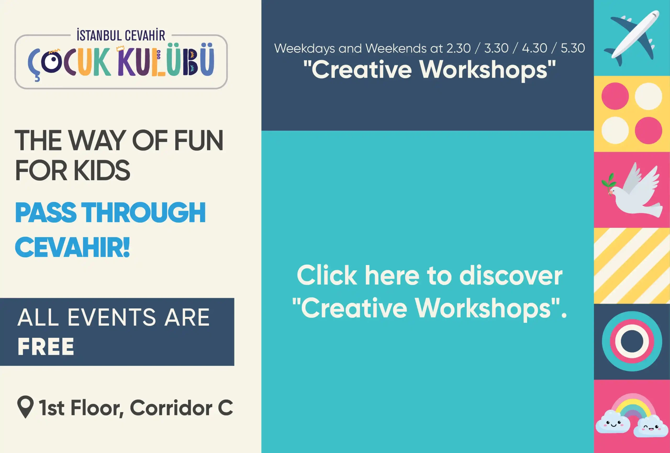 The Way Of Fun for Kids Pass Through Cevahir