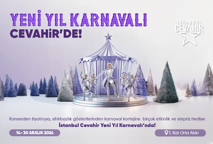 Yeni Yıl Çoşkusu İstanbul Cevahir’de!
