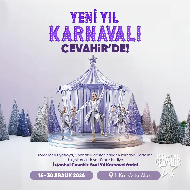 Yeni Yıl Çoşkusu İstanbul Cevahir’de!