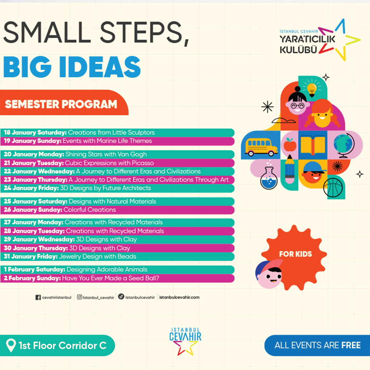 Small Steps, Big Ideas!