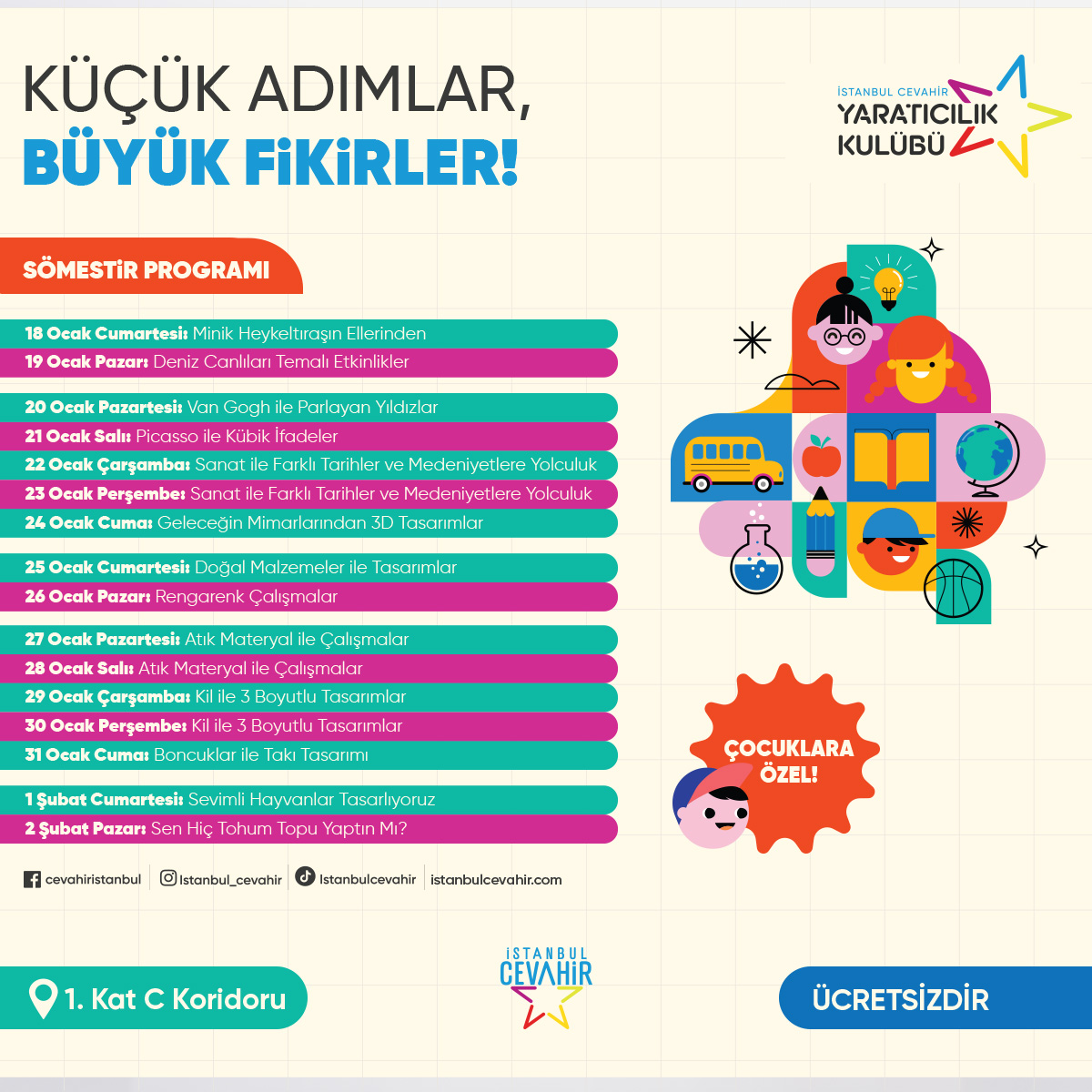 Küçük Adımlar, Büyük Fikirler!