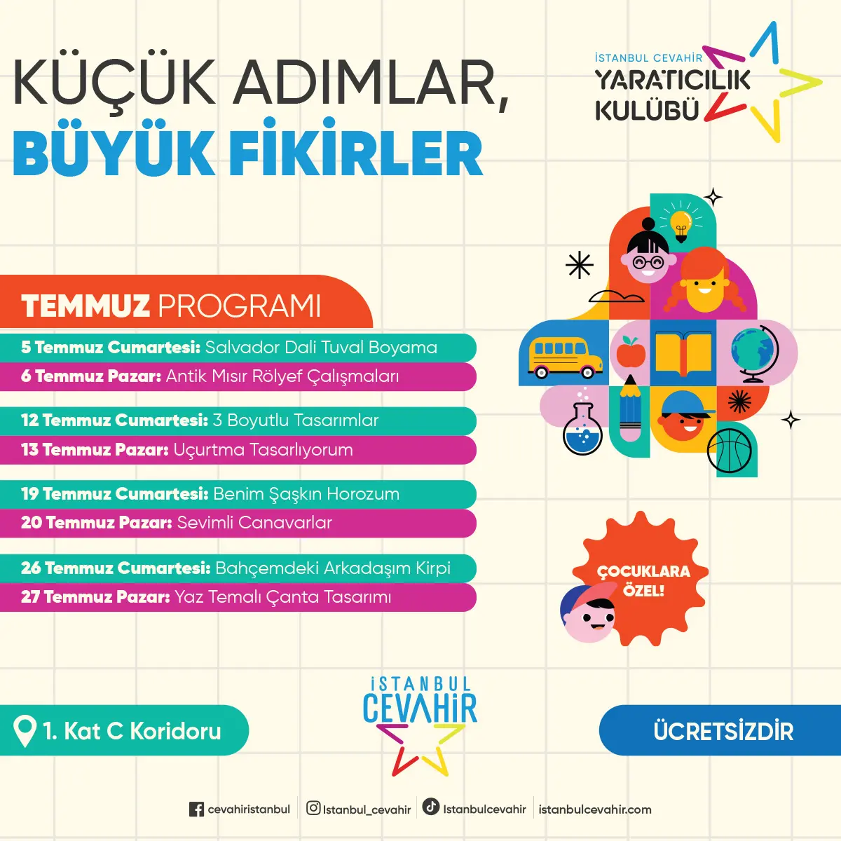 Küçük Adımlar, Büyük Fikirler!