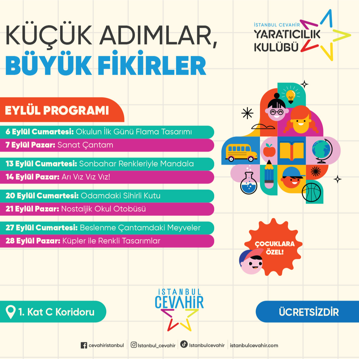 Küçük Adımlar, Büyük Fikirler!