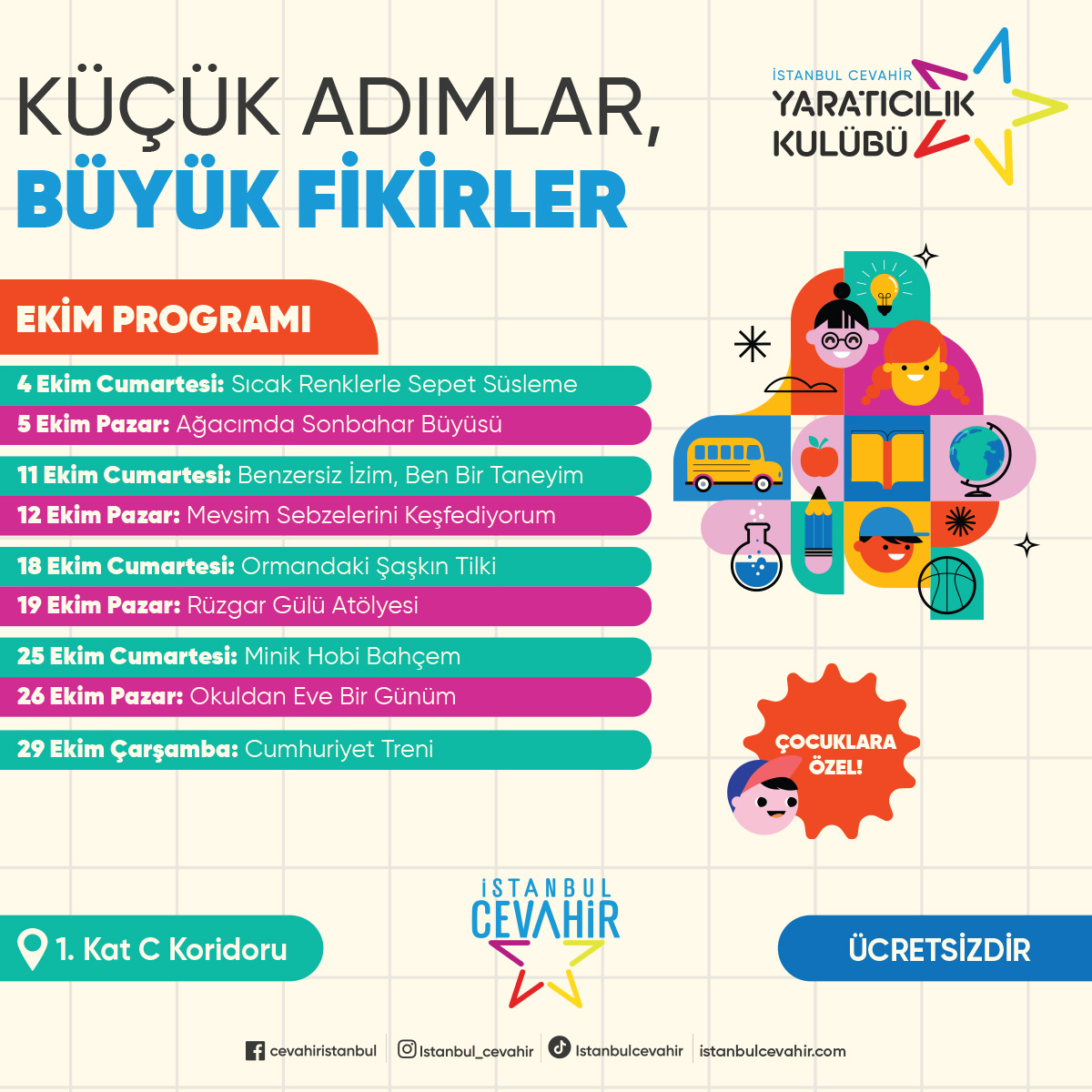Küçük Adımlar, Büyük Fikirler!