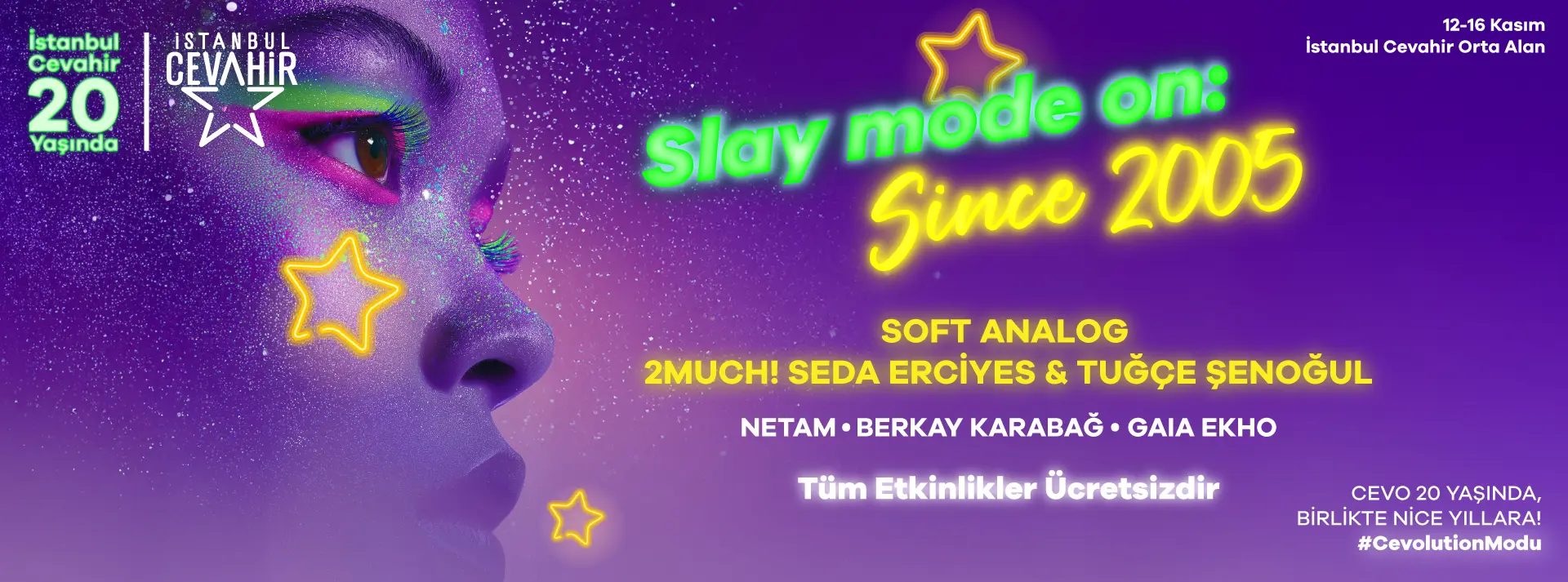 İSTANBUL CEVAHİR 20 YAŞINDA!