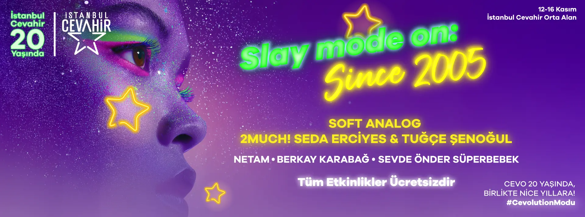 İSTANBUL CEVAHİR 20 YAŞINDA!