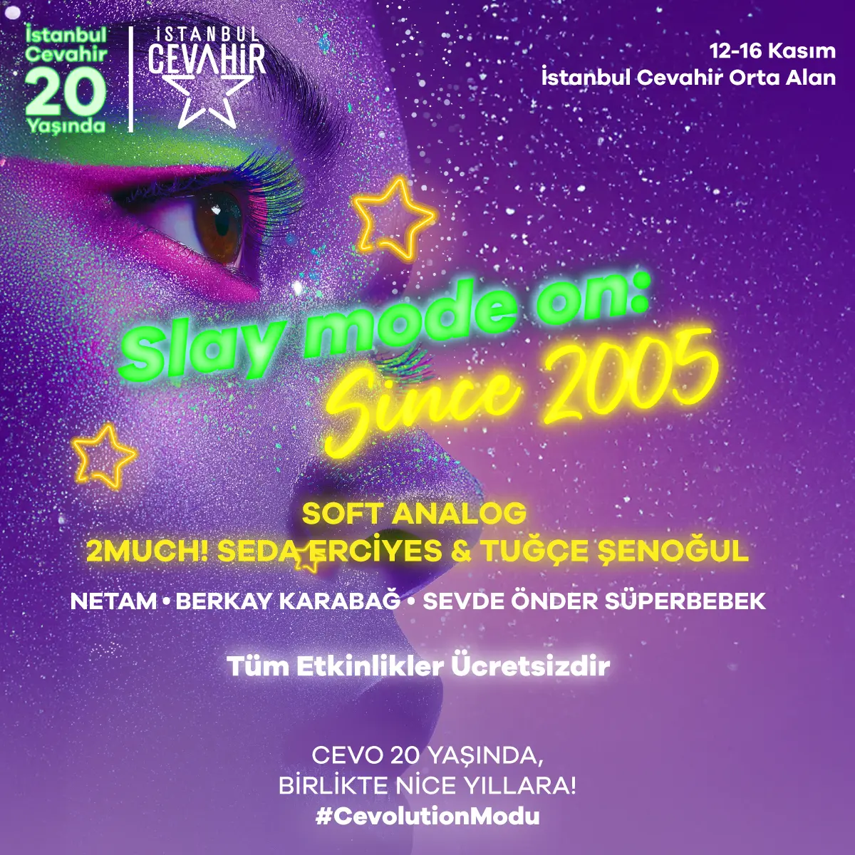 İSTANBUL CEVAHİR 20 YAŞINDA!