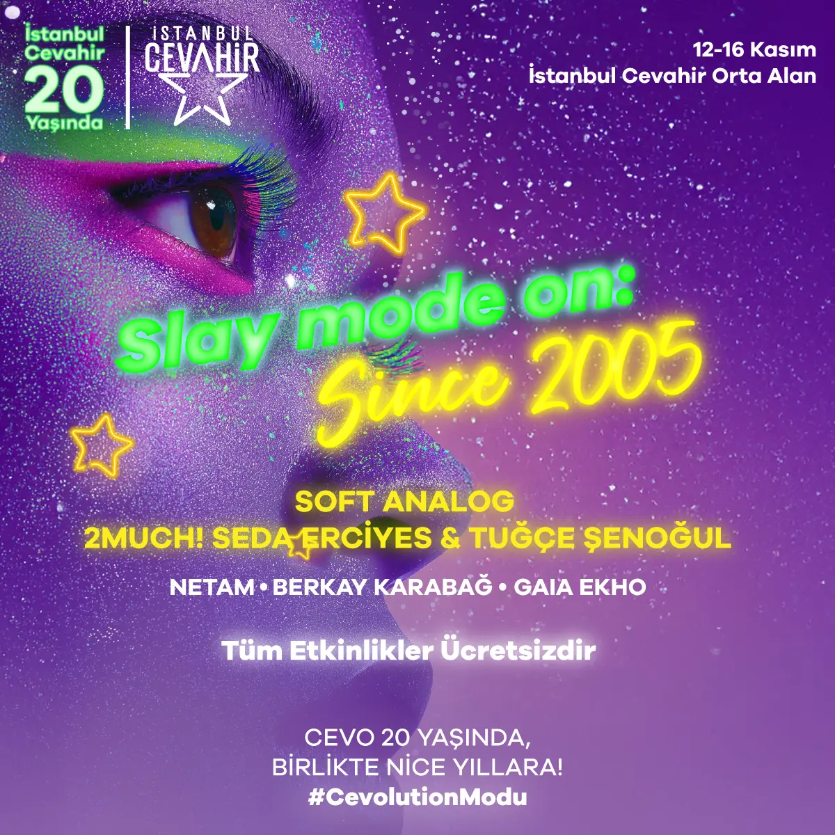 İSTANBUL CEVAHİR 20 YAŞINDA!