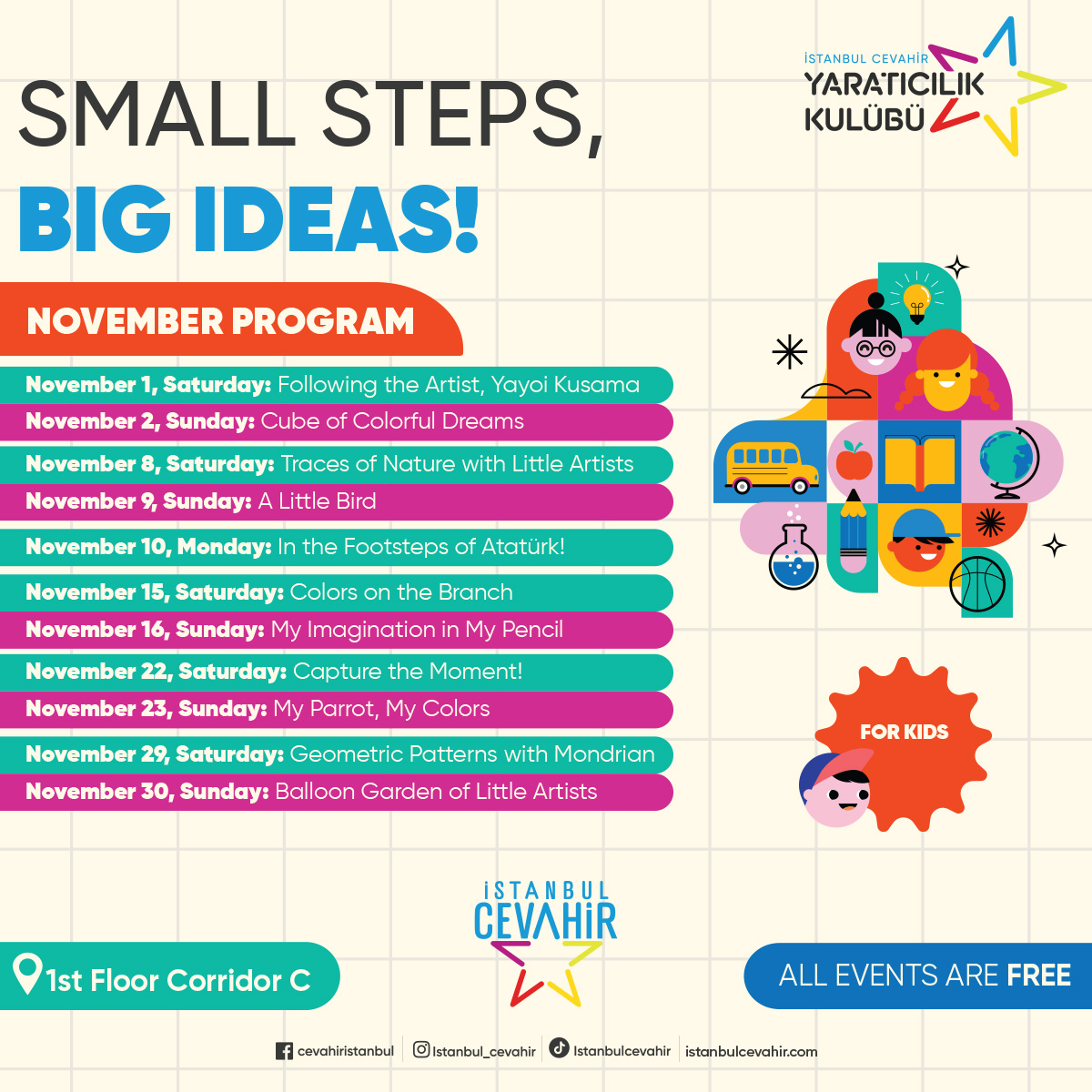Small Steps, Big Ideas!