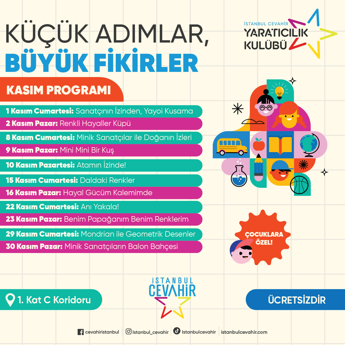 Küçük Adımlar, Büyük Fikirler!