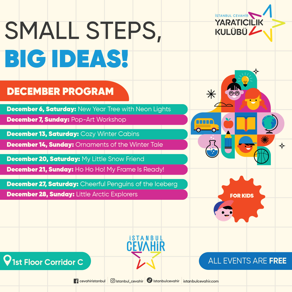 Küçük Adımlar, Büyük Fikirler!